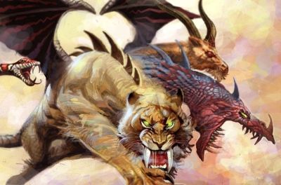 dragon chimera beast